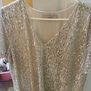 Sequined blouse